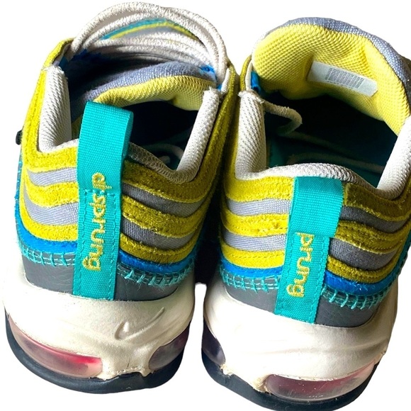 NIKE AIR MAX 97 SE AIR SPRUNG SNEAKERS Iron Grey Size 7 Pre-Owned Colorful - Picture 5 of 16